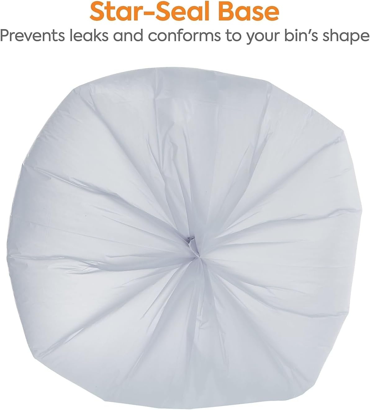 image:imageCoastwide Professional 33 Gallon Trash Bag with 30 PCR 33 x 39 Low Density 08 mil Clear 200 BagsBox