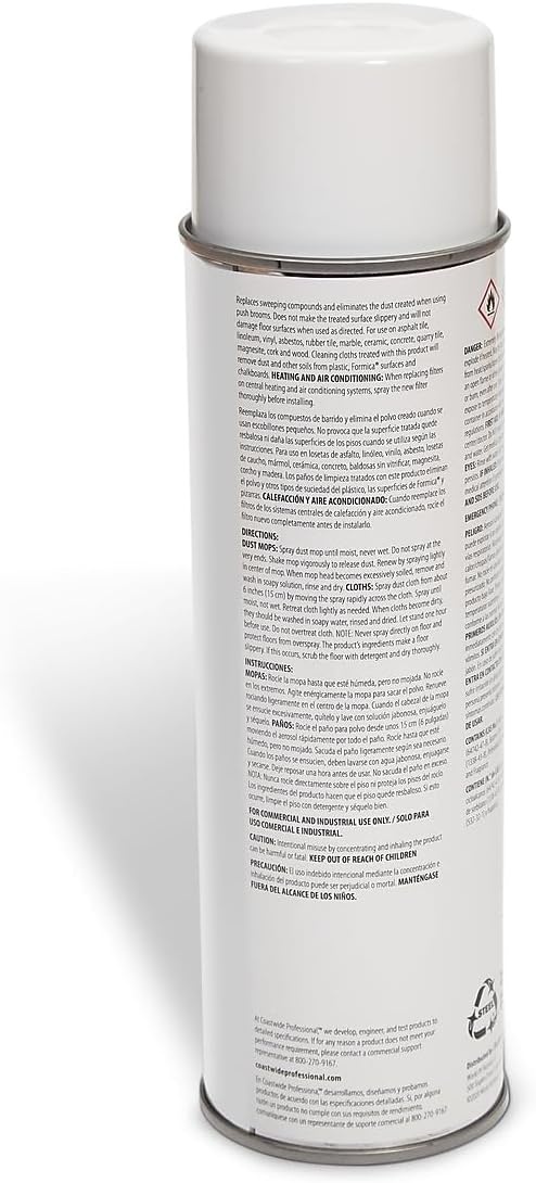 image:imageCoastwide Professional Floor Dust Mop and Dust Cloth Treatment Lemon Scent 17 Oz 6Carton
