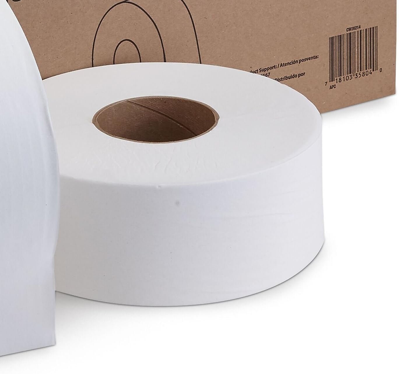image:imageCoastwide Professional Jumbo Toilet Paper 1ply White 2000 ftRoll 12 RollsCarton12 Count Pack of 1