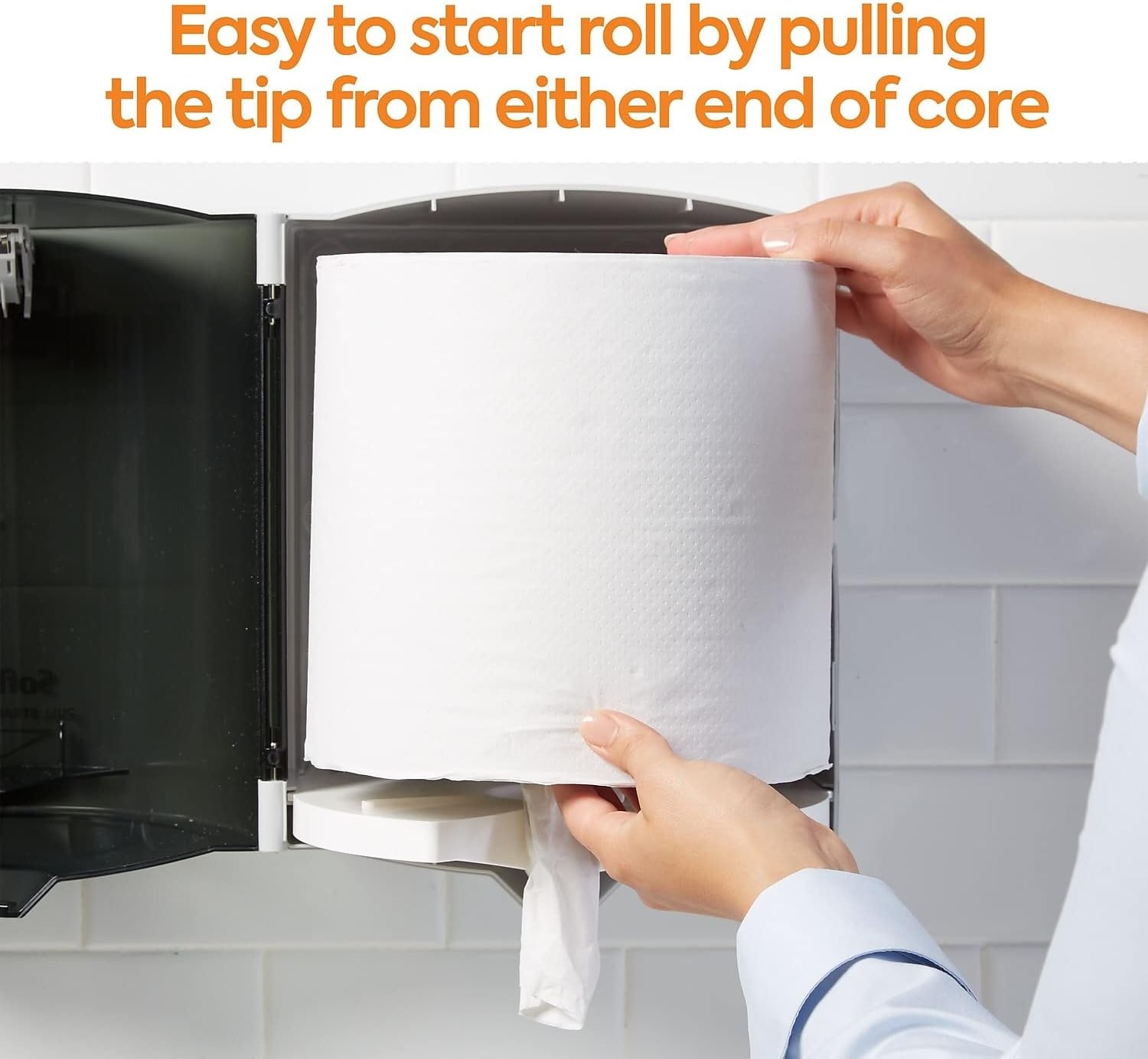 image:imageCoastwide Professional Recycled Centerpull Paper Towels 2ply 600 SheetsRoll 6 RollsPackRecycled