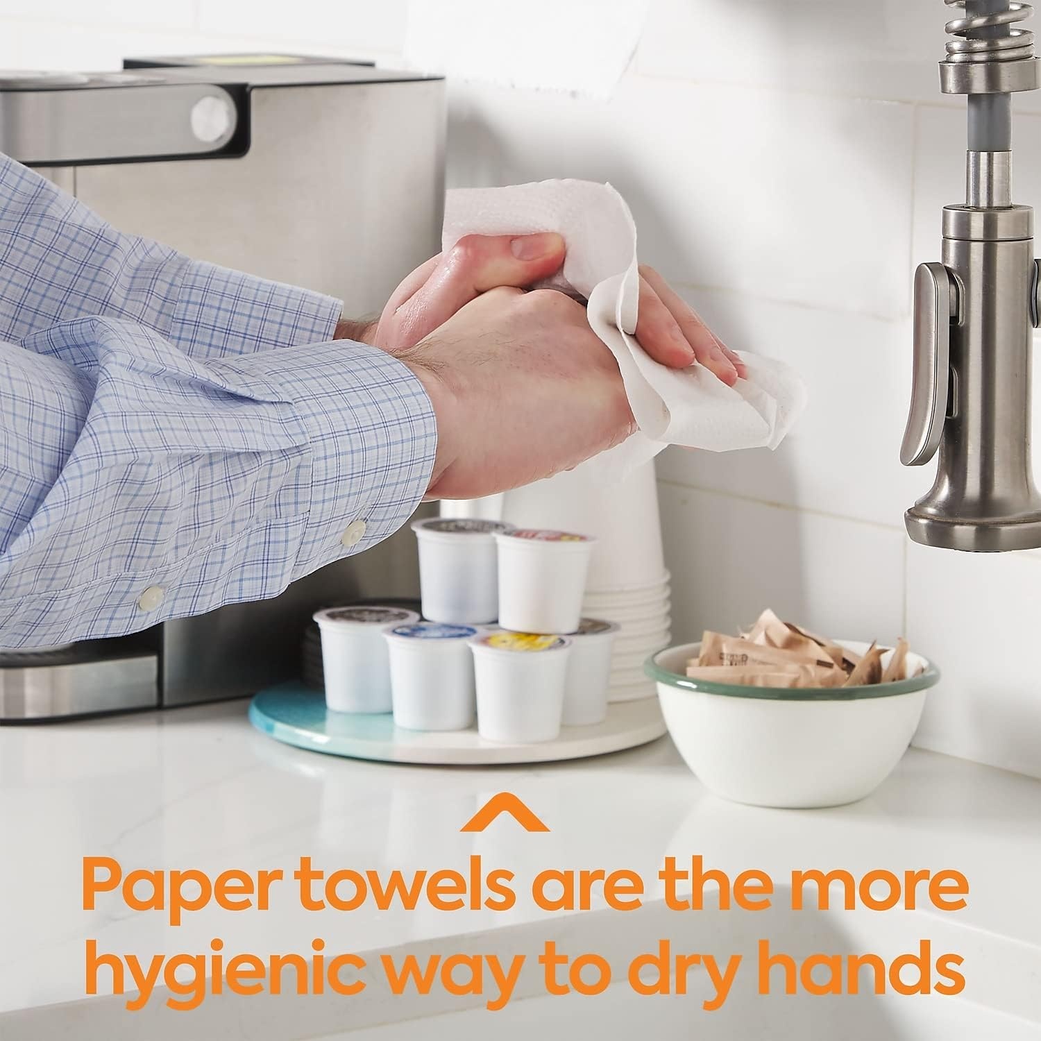 image:imageJSeries Hardwound Paper Towels 1ply 800 ftRoll 6 RollsCarton