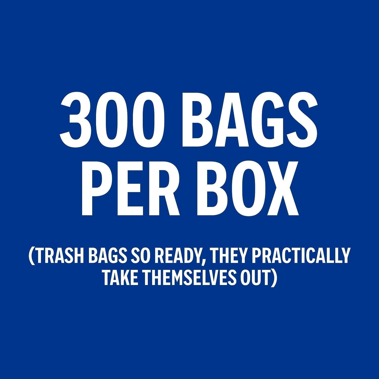 image:imagePERK Black 45 Gallon Trash Bag Low Density 11 Mil10 Gallon