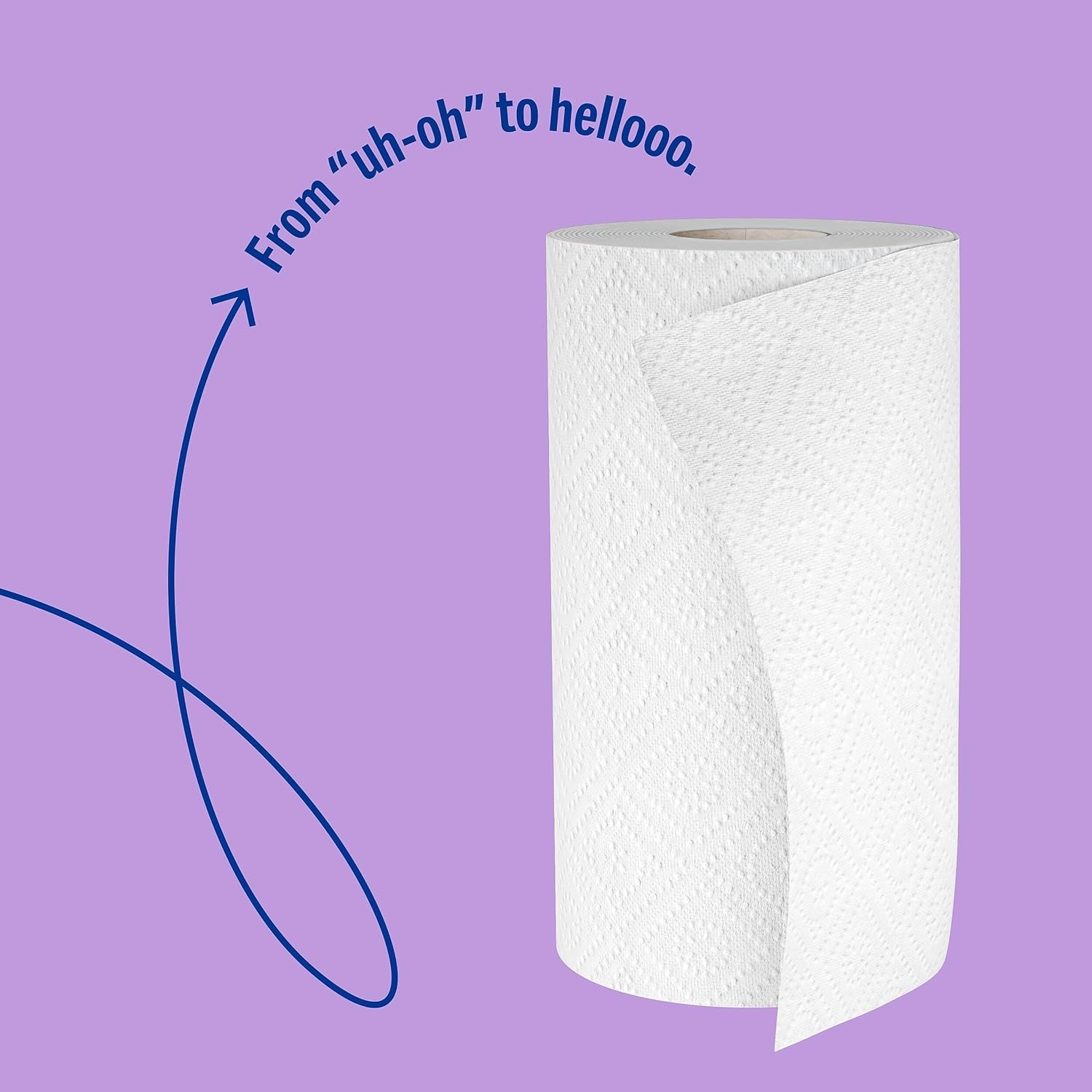 image:imagePerk ChooseASize Paper Towels 2Ply 116 SheetsRoll 8 Rolls Pack Highly Absorbent Kitchen Towels White