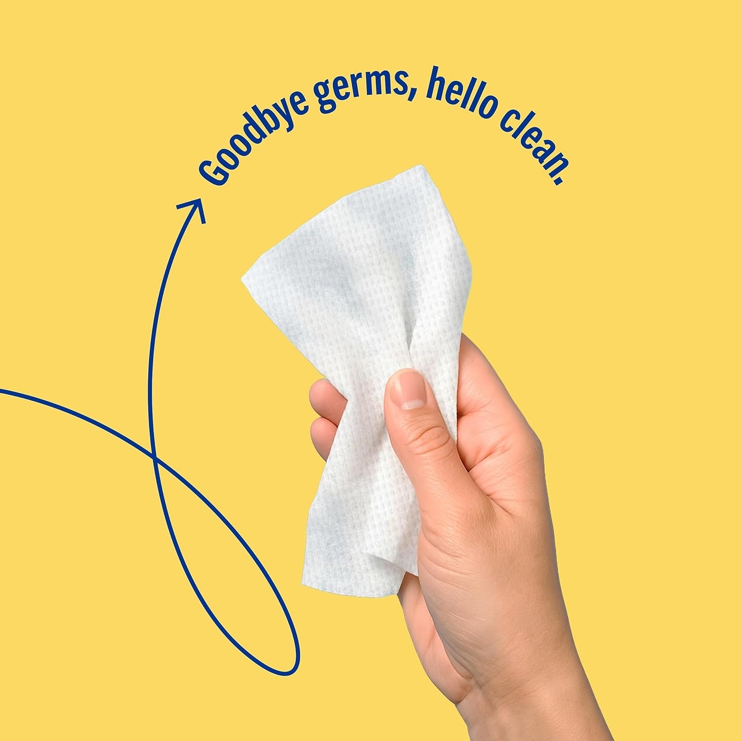 image:imagePerk Disinfecting Wipes Lemon Scent 75 WipesCanister MultiSurface Cleaning Wipes for Home Office amp Classroom6 Pack