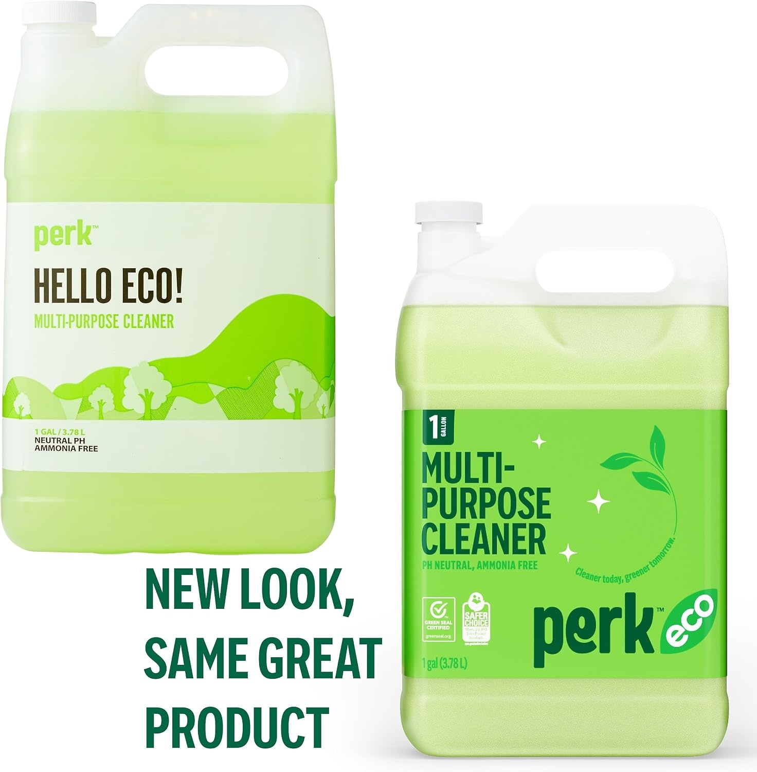 image:imagePerk Eco ReadytoUse AllPurpose Cleaner Refill 1Gallon Bottle128 Fl Oz Pack of 1