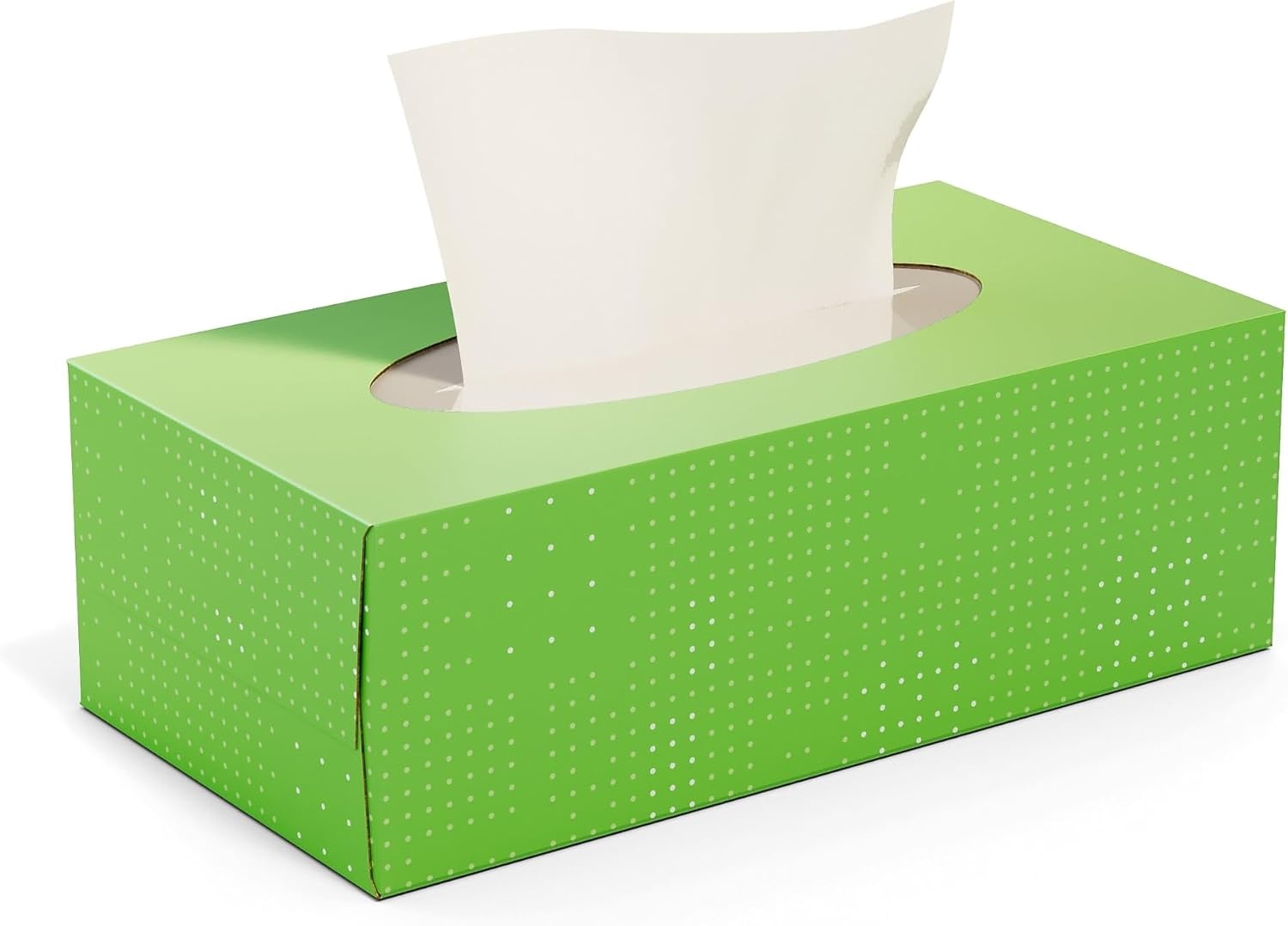 image:imagePerk UltraSoft Facial Tissues 2Ply Gentle amp Durable 95 Tissues per Box 6 Cube Pack White36 Pack