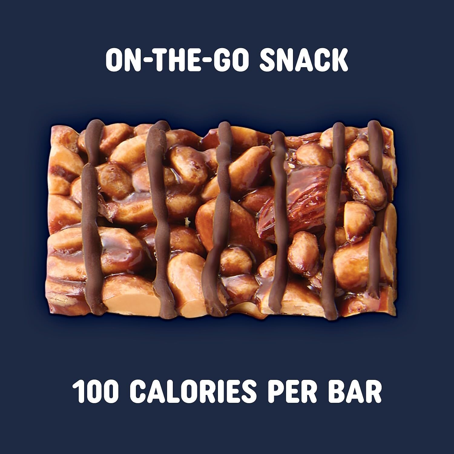 image:imagePick Me Up Provisions Mini Gluten Free Salted Caramel Dark Chocolate Nut Bar 20 Bars Perfect for Lunches Protein SnackPeanut Butter