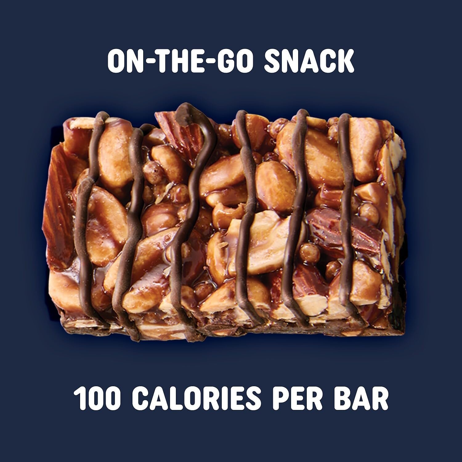 image:imagePick Me Up Provisions Mini Gluten Free Salted Caramel Dark Chocolate Nut Bar 20 Bars Perfect for Lunches Protein SnackSalted Caramel