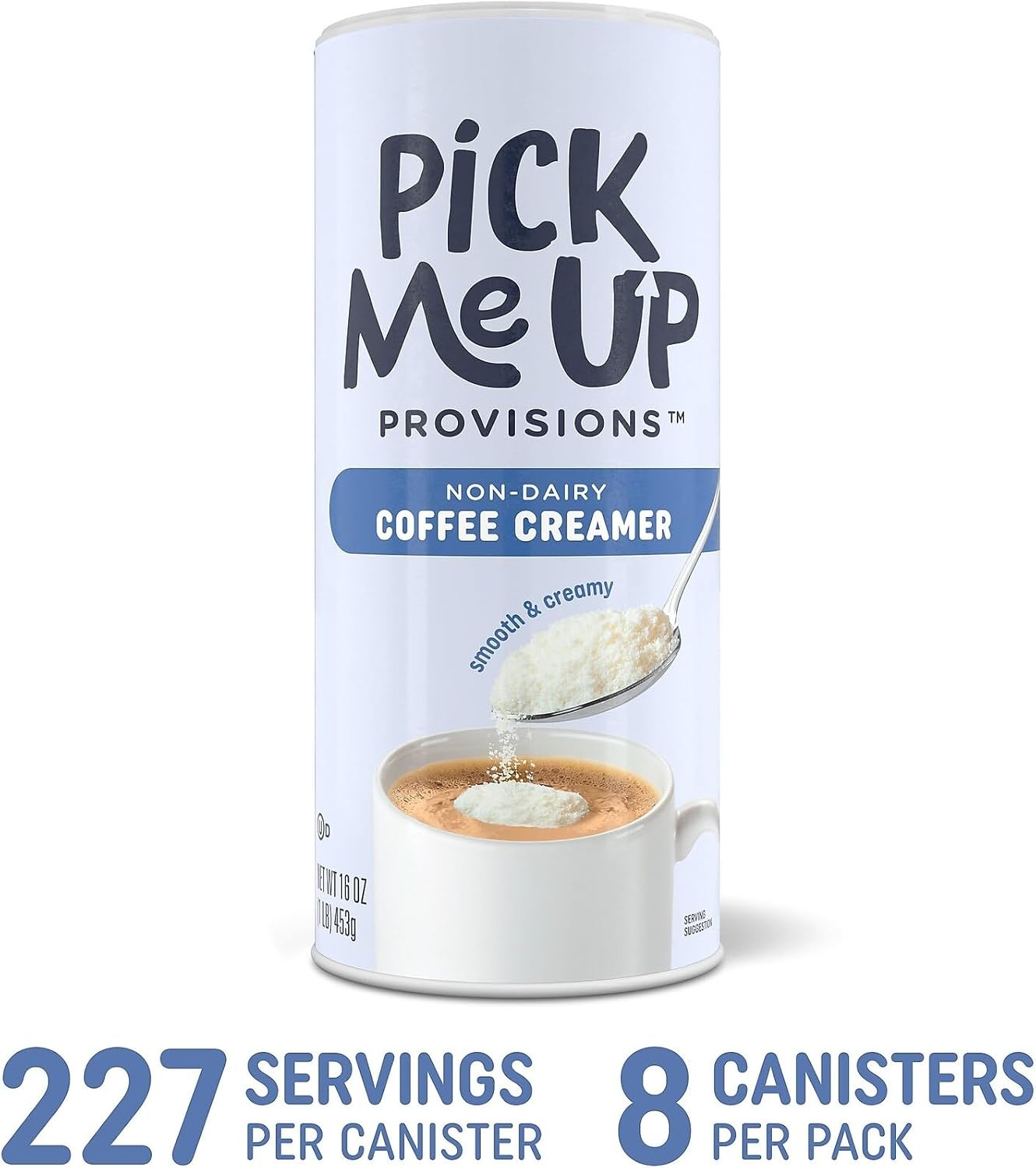 image:imagePick Me Up Provisions Original Powdered Creamer 16 oz 8Pack PM624289084916 Oz 8 Pack