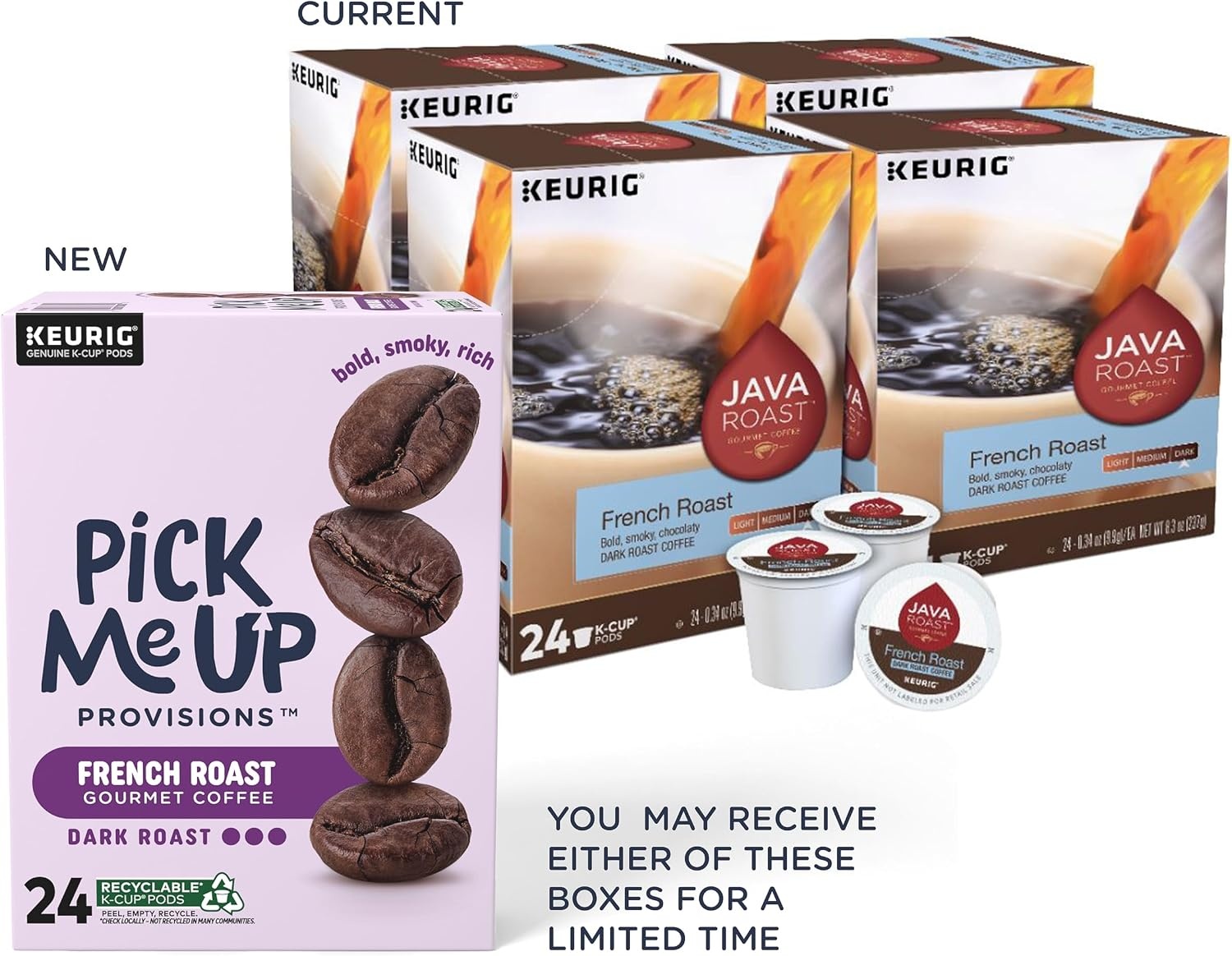 image:imagePick Me Up Provisions SingleServe Coffee Capsules amp Pods Colombian Medium Roast 96 Count KCup Compatible Single Serve Coffee Breakroom Office 100 Arabica Coffee1 Count Pack of 96