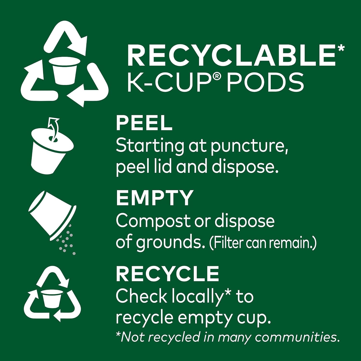 image:imagePick Me Up Provisions SingleServe Coffee Capsules amp Pods Colombian Medium Roast 96 Count KCup Compatible Single Serve Coffee Breakroom Office 100 Arabica Coffee1 Count Pack of 96