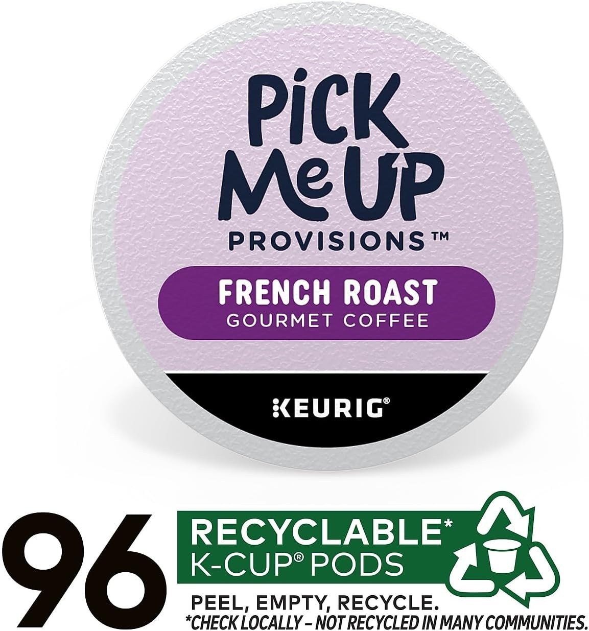 image:imagePick Me Up Provisions SingleServe Coffee Capsules amp Pods Colombian Medium Roast 96 Count KCup Compatible Single Serve Coffee Breakroom Office 100 Arabica Coffee1 Count Pack of 96