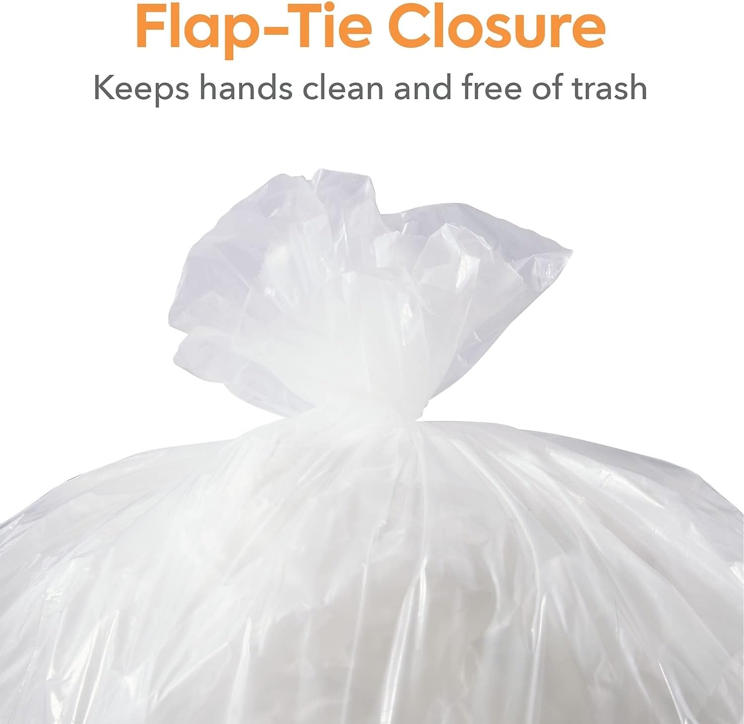 image:imageSTAPLES BRIGHTON Clear Professional Linear LowDensity Trash Bags 1216 Gallon 250 BagsBox