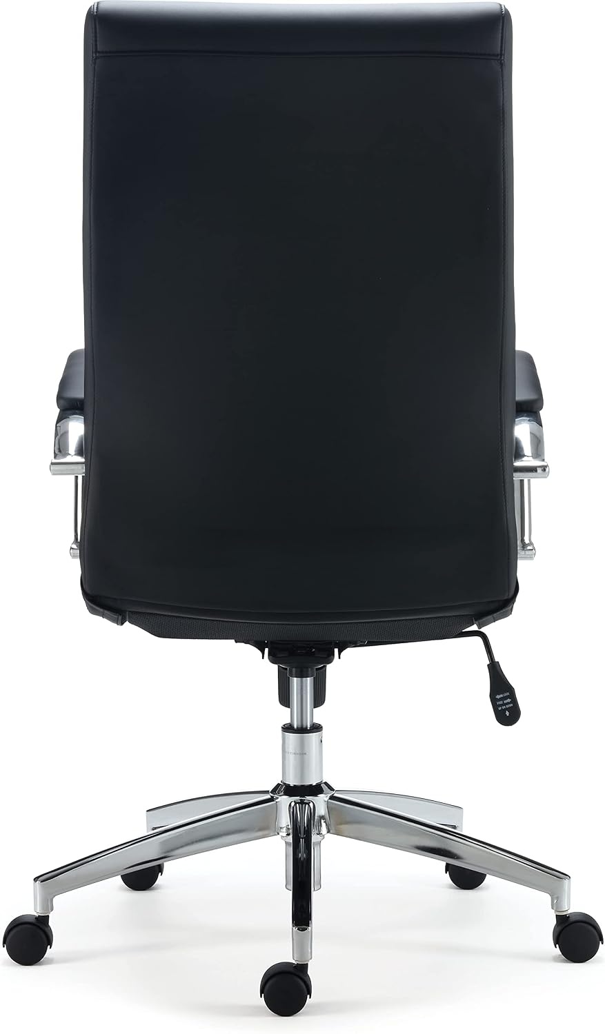 image:imageSTAPLES Bentura Ergonomic Manager amp Executive Office Chair High Back Swivel Adjustable Height Bonded Leather Black