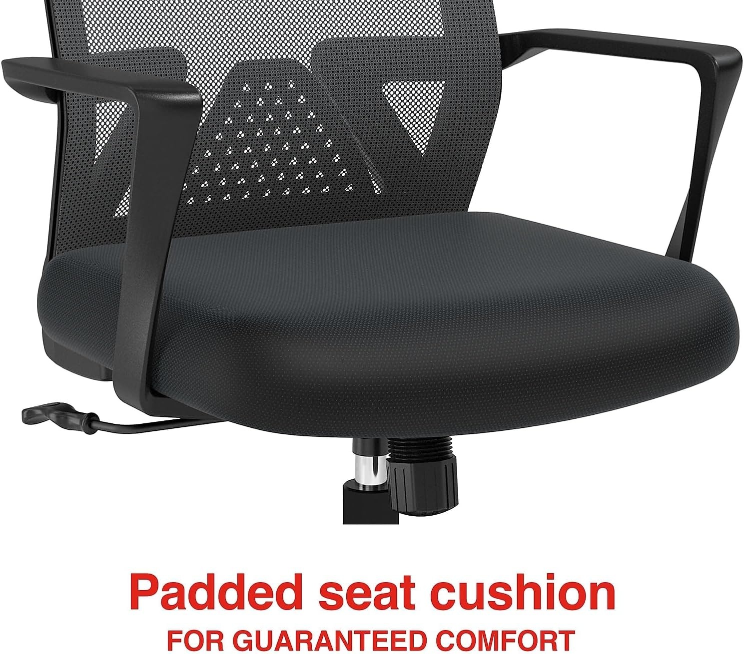 image:imageSTAPLES Cartwright Ergonomic Office Desk Chair Adjustable with Breathable Mesh amp Lumbar Support Perfect for Home amp Office Black
