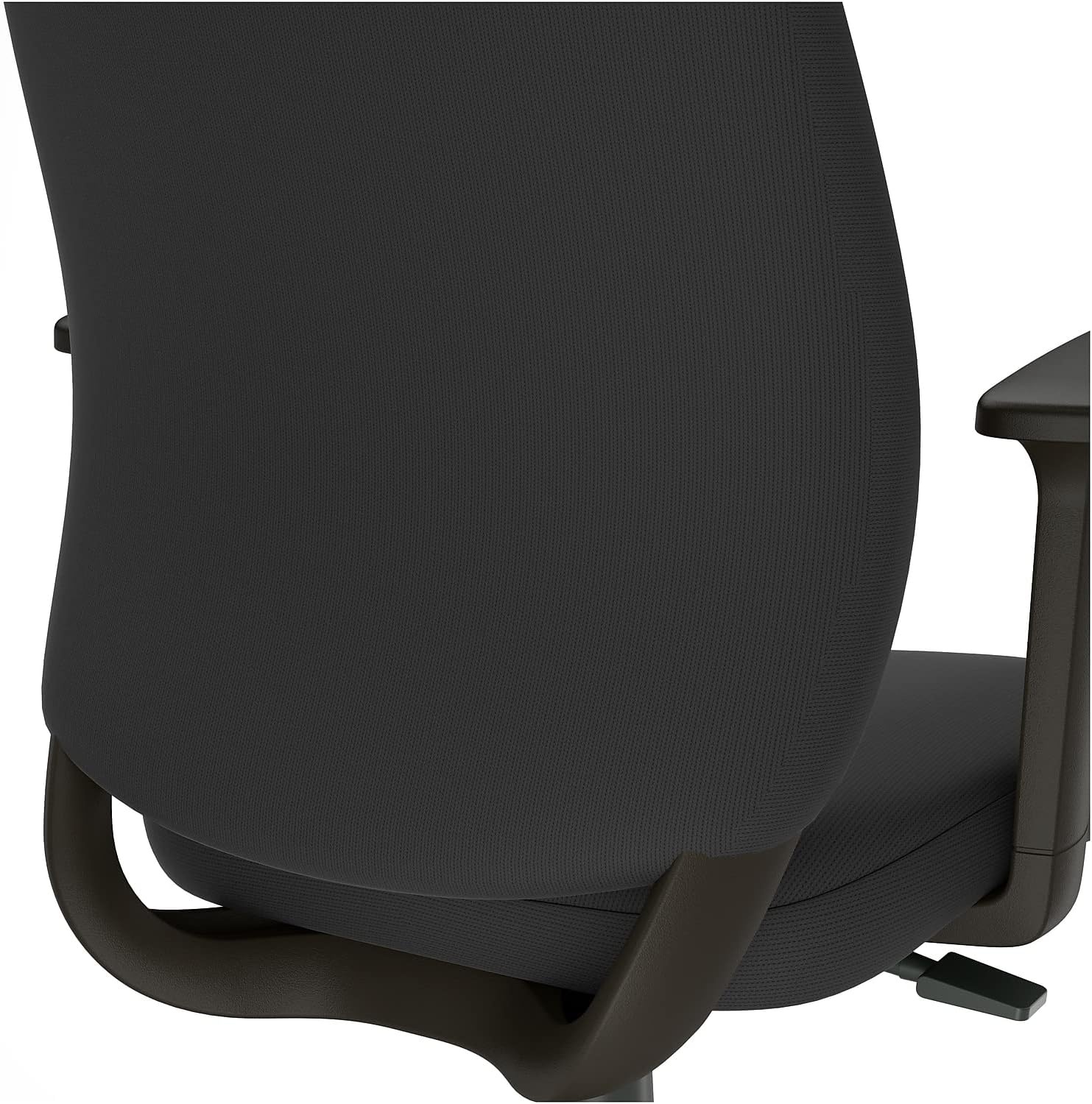 image:imageSTAPLES Drafting Stool Fabric Footrest BlackFabric