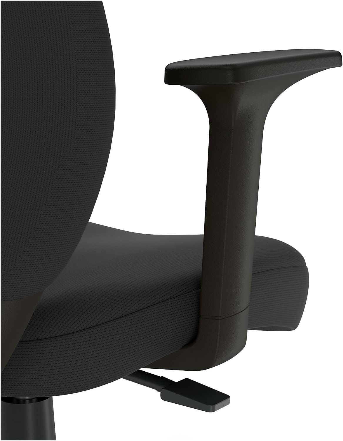 image:imageSTAPLES Drafting Stool Fabric Footrest BlackFabric