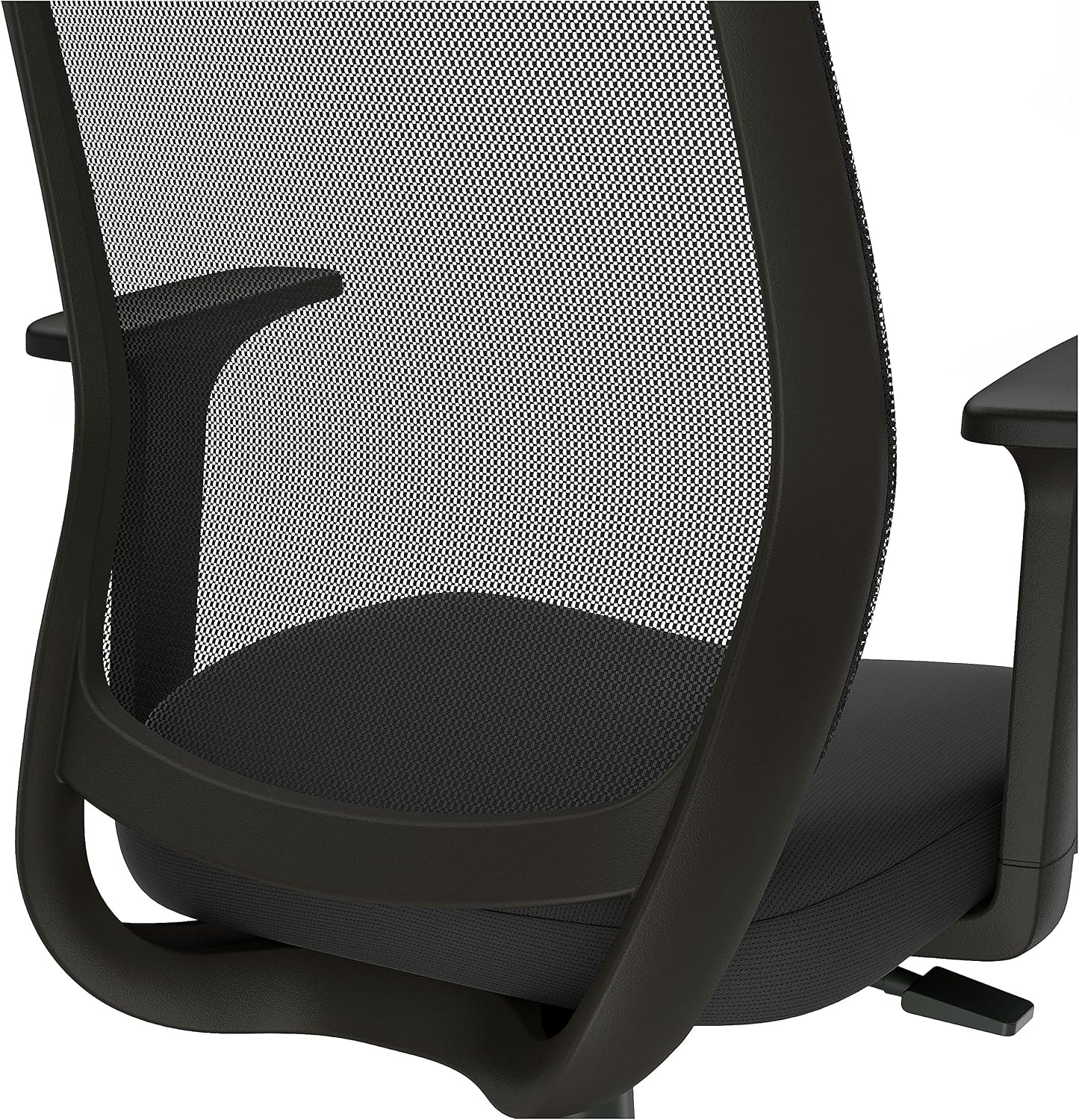 image:imageSTAPLES Drafting Stool Fabric Footrest BlackMesh