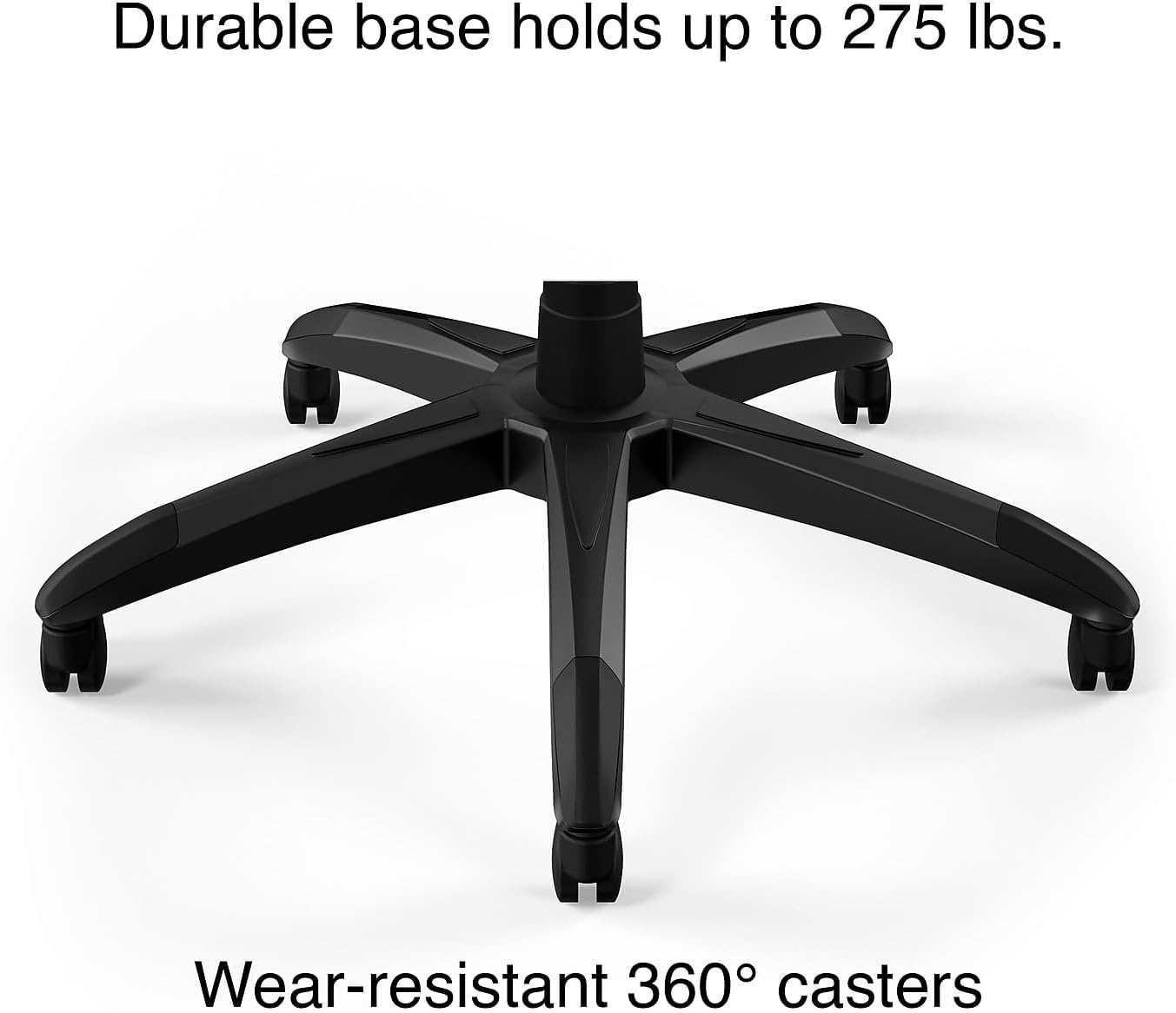 image:imageSTAPLES Emerge Vortex Gaming Chair Ergonomic Adjustable Height Swivel BlackRed Black