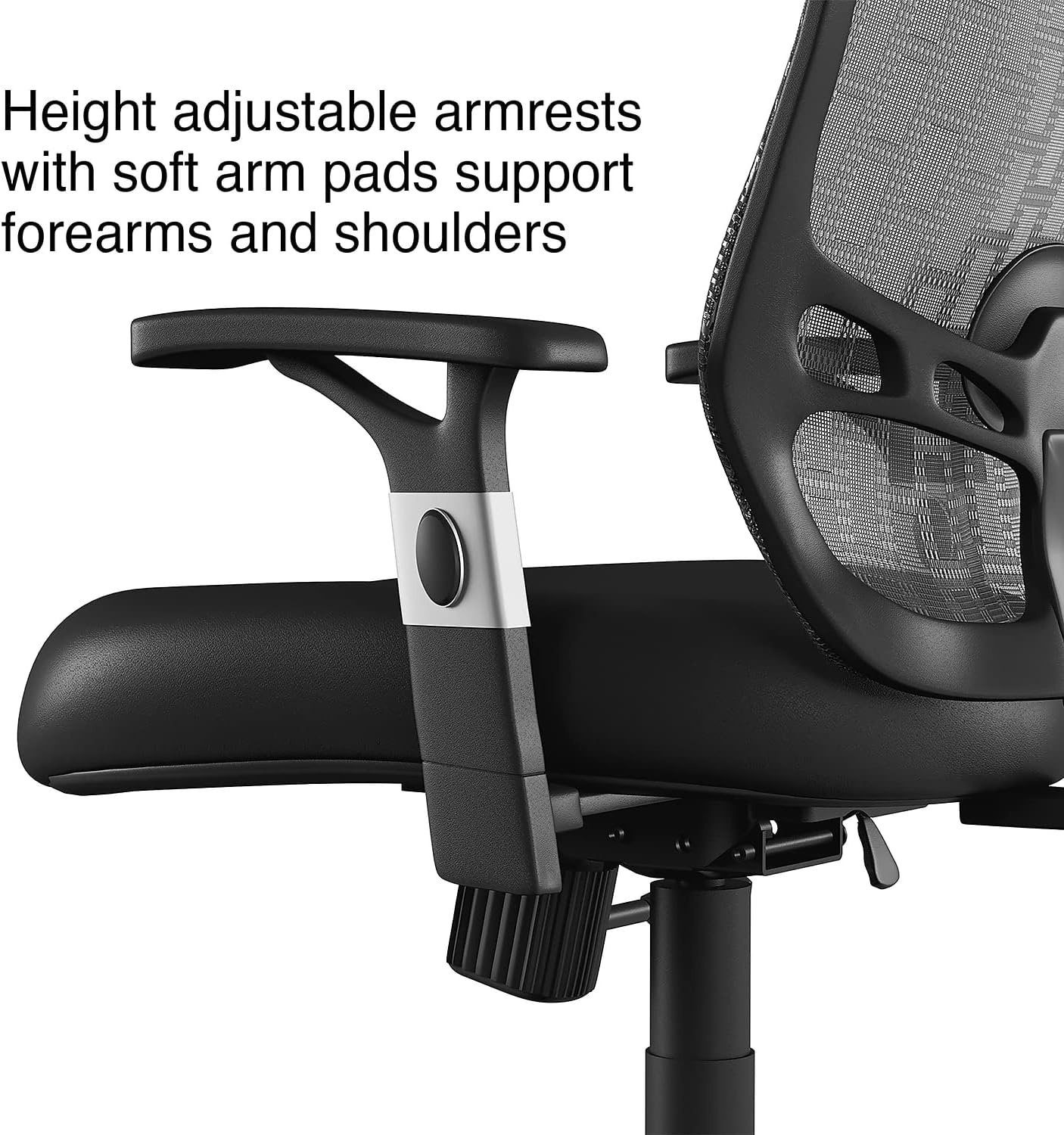 image:imageSTAPLES Ergonomic Task Chair Mesh Black