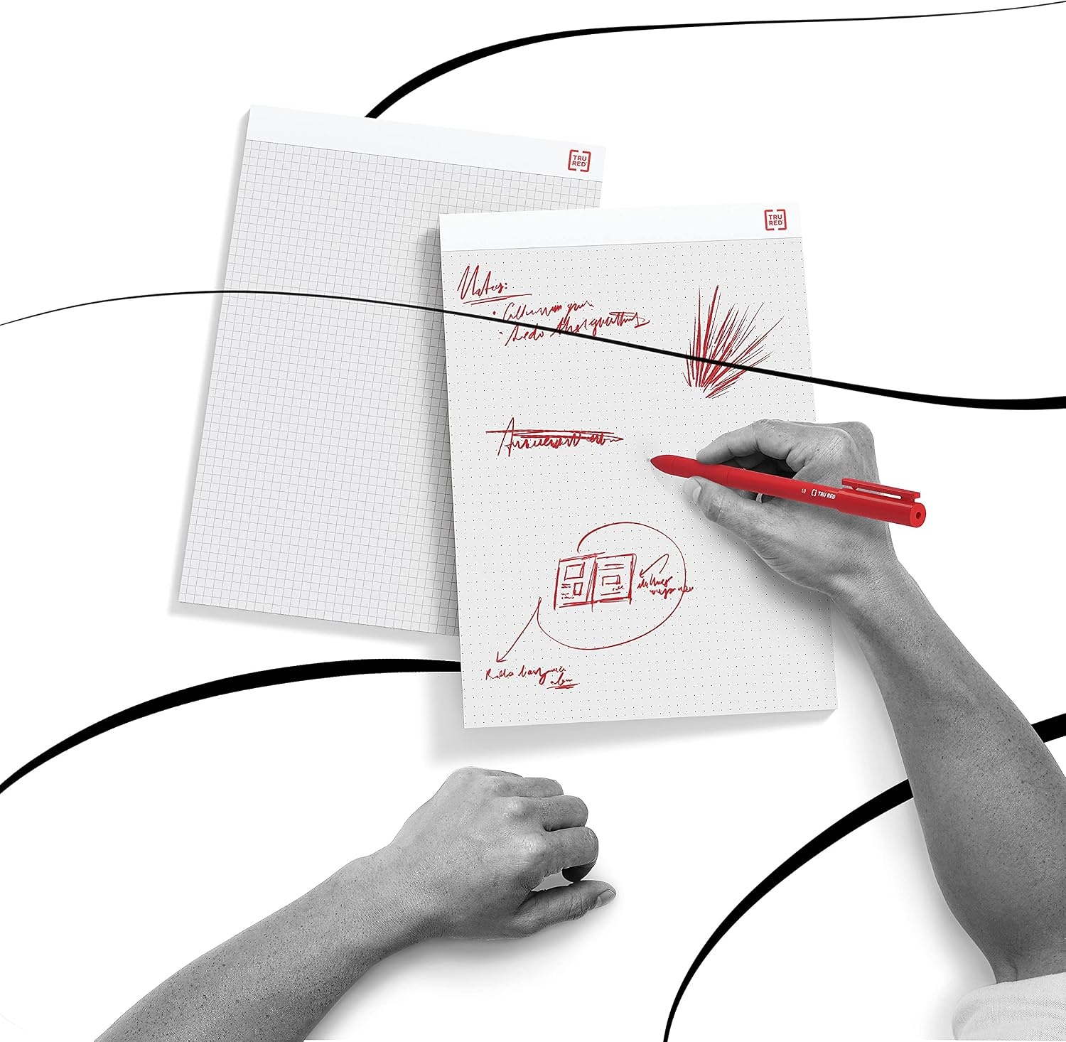 image:imageSTAPLES Legal Pads 85 x 11 Wide Ruled Perforated 50 SheetsPad 12PackNotepads 72 Pack
