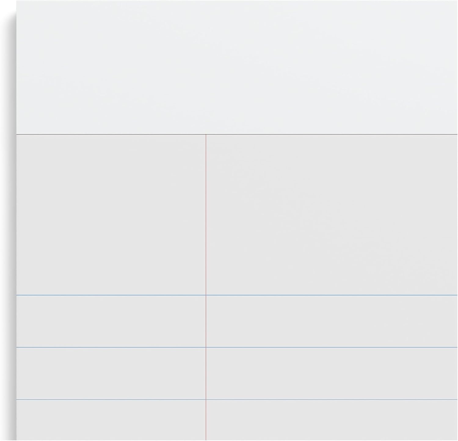 image:imageSTAPLES Legal Pads 85 x 11 Wide Ruled Perforated 50 SheetsPad 12PackNotepads 72 Pack
