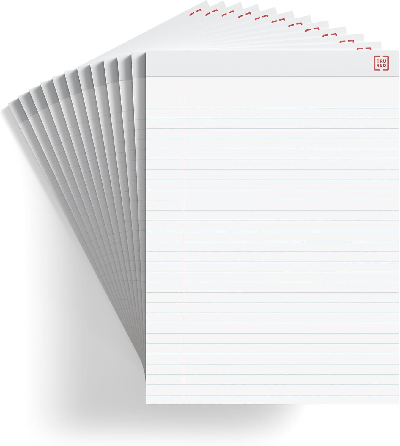 image:imageSTAPLES Legal Pads 85 x 11 Wide Ruled Perforated 50 SheetsPad 12PackNotepads 72 Pack