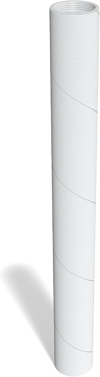 image:imageSTAPLES Mailing Tubes 3 x 36 White SpiralWound Protective Tubes 12Carton 116343 x 30