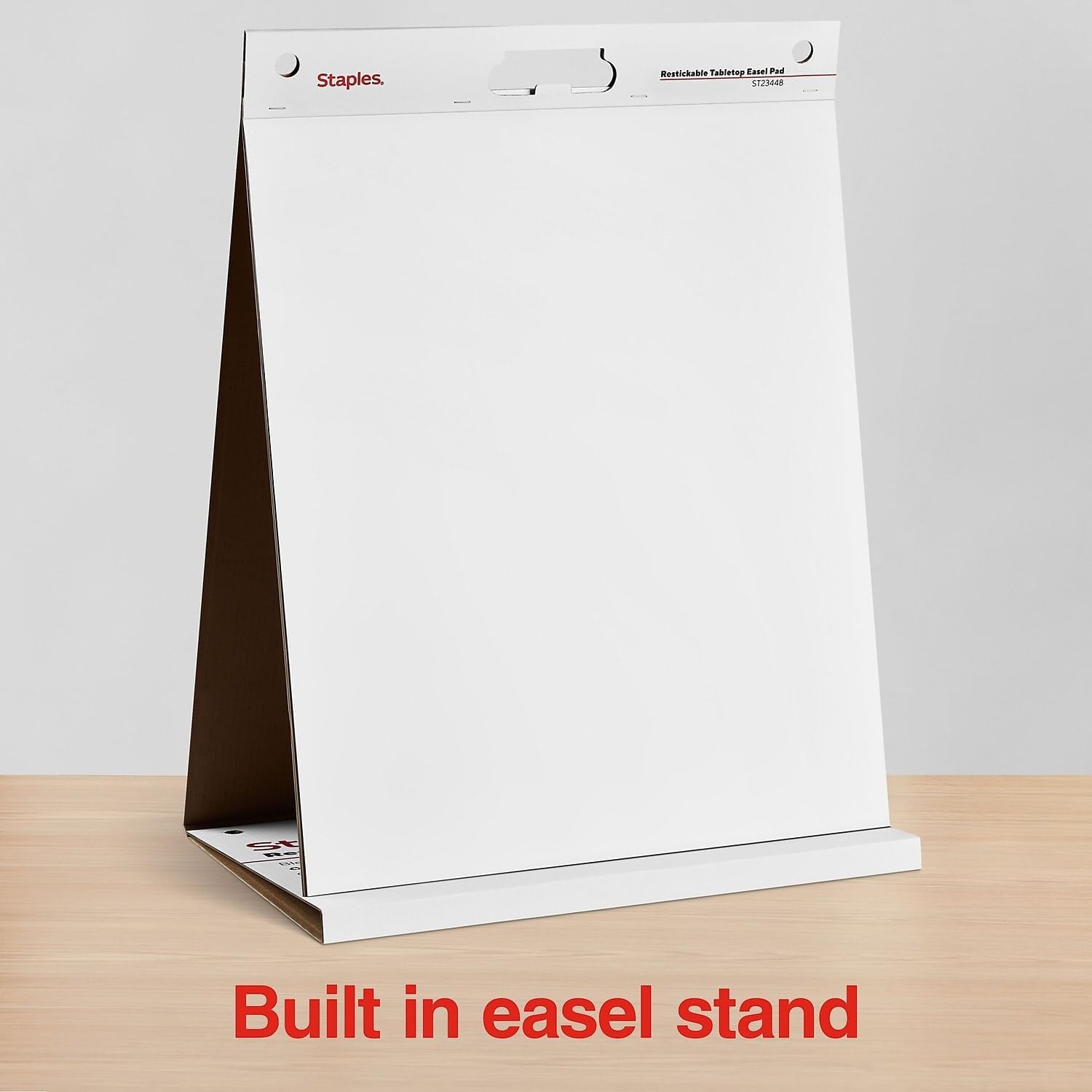image:imageSTAPLES Stickies Tabletop Easel Pad 20 X 23 White 20 SheetsPad Easel Pad for Meetings amp Classrooms20 x 23