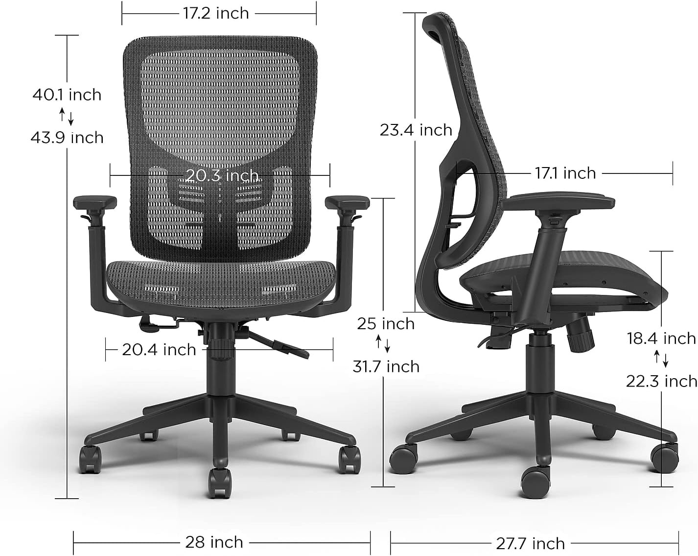 image:imageSTAPLES Tervina Luxura MidBack Manager ChairKroy