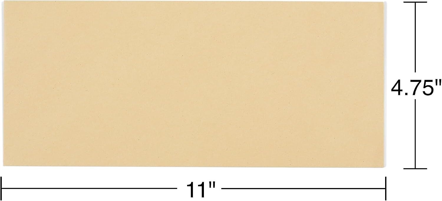 image:imageStaples 12 Brown Kraft Gummed Envelopes Heavyweight OpenEnd Mailing Envelopes 500Box