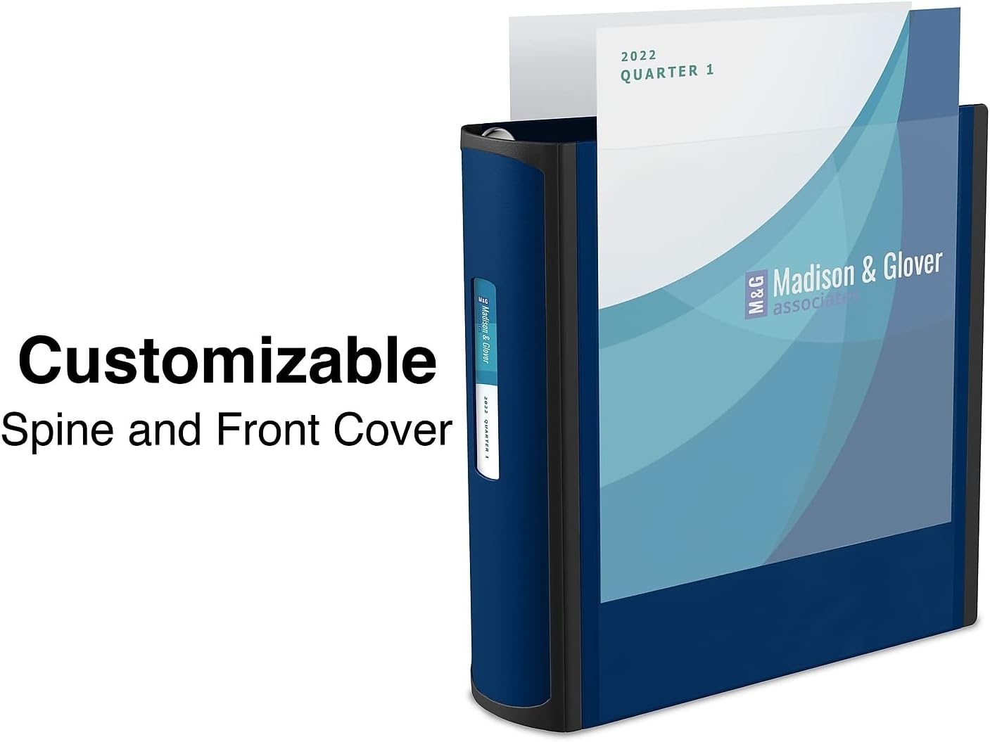 image:imageStaples 3Inch 3Ring Better Binder Durable View Binder for Office amp School Organization Navy Blue 2Pack