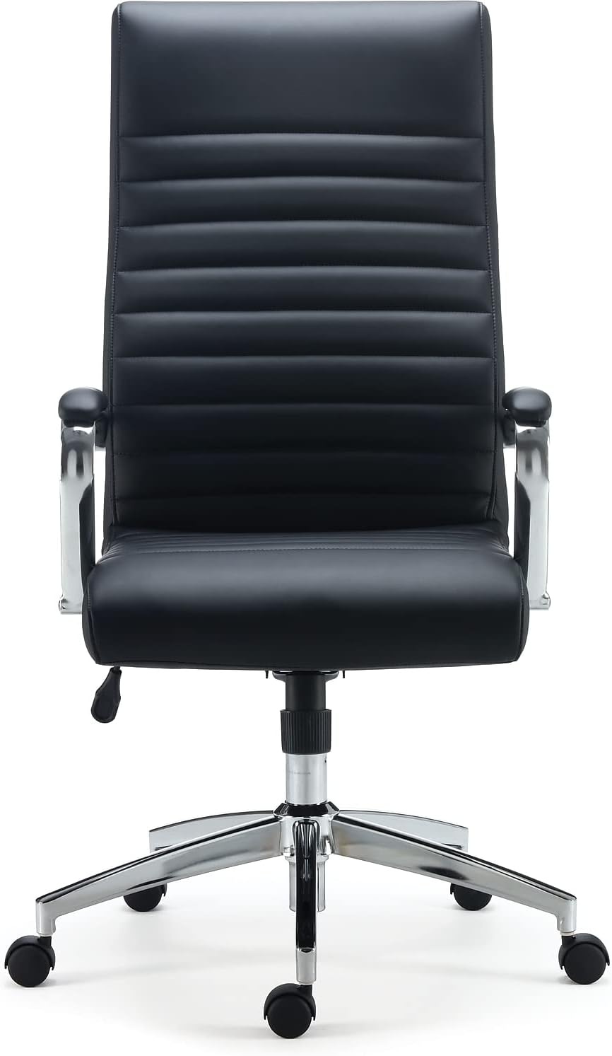 image:imageStaples Bentura Bonded Leather Managers Chair Black 2Pack