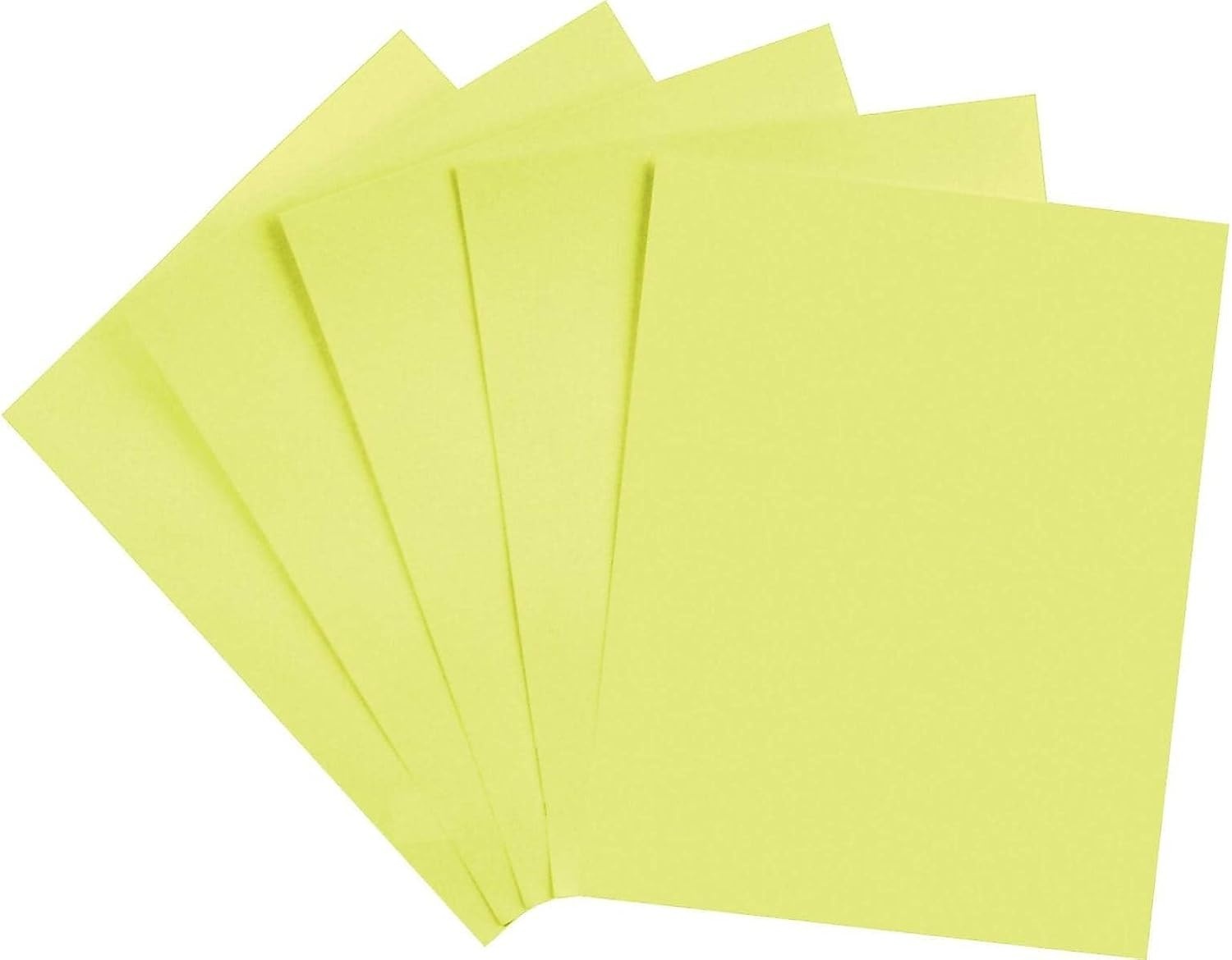 image:imageStaples Brights 24 Lb Colored Paper Green 500Ream For Everyday Use at Home or OfficeLight Yellow