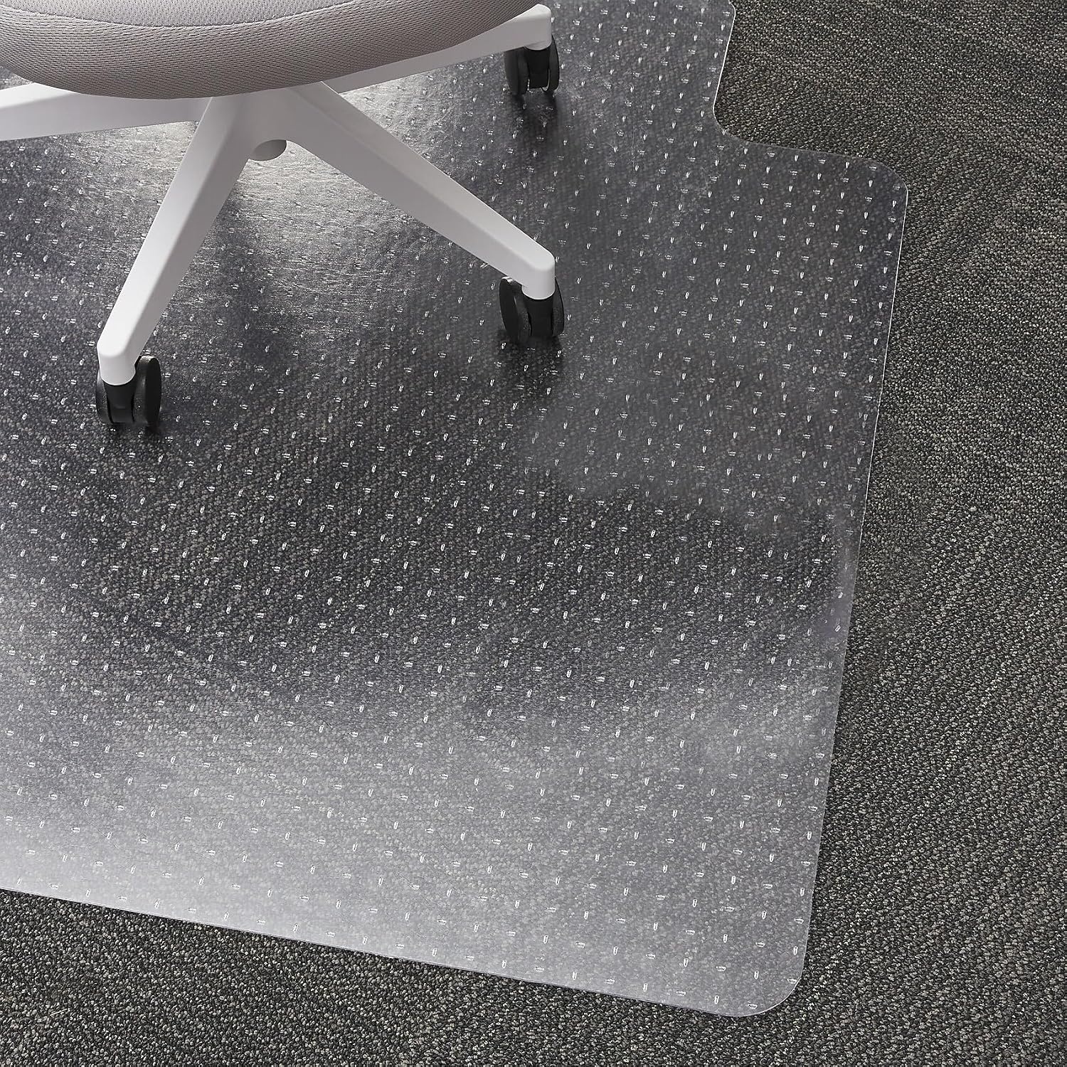 image:imageStaples Carpet Chair Mat 46 x 60 HighPile Clear 20361CC36 x 48