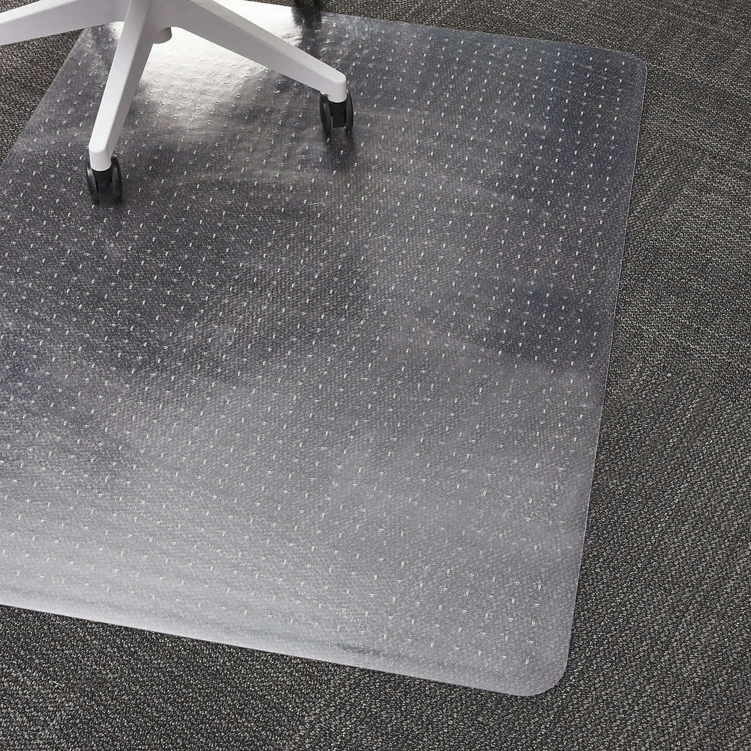 image:imageStaples Carpet Chair Mat 46 x 60 HighPile Clear 20361CC36 x 48