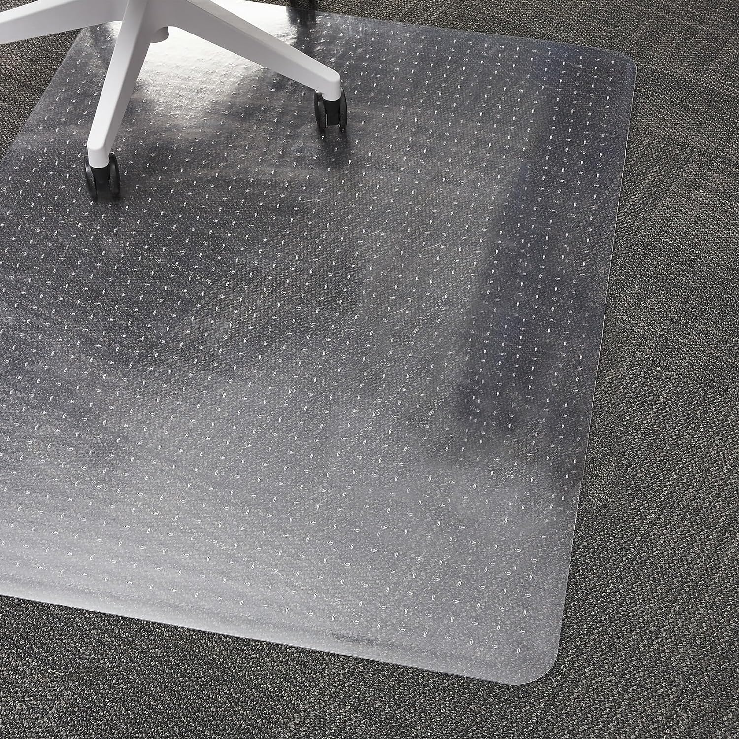 image:imageStaples Carpet Chair Mat 46 x 60 HighPile Clear 20361CC46 x 60