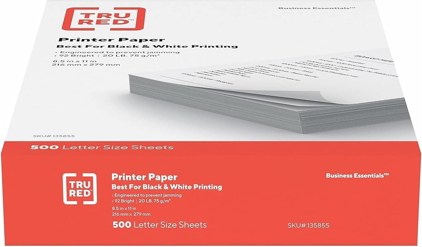 image:imageStaples Copy Paper 11 x 17 92 Brightness 20 lbs Ledger Size Paper For Office School amp Home1 Ream 500 Sheets