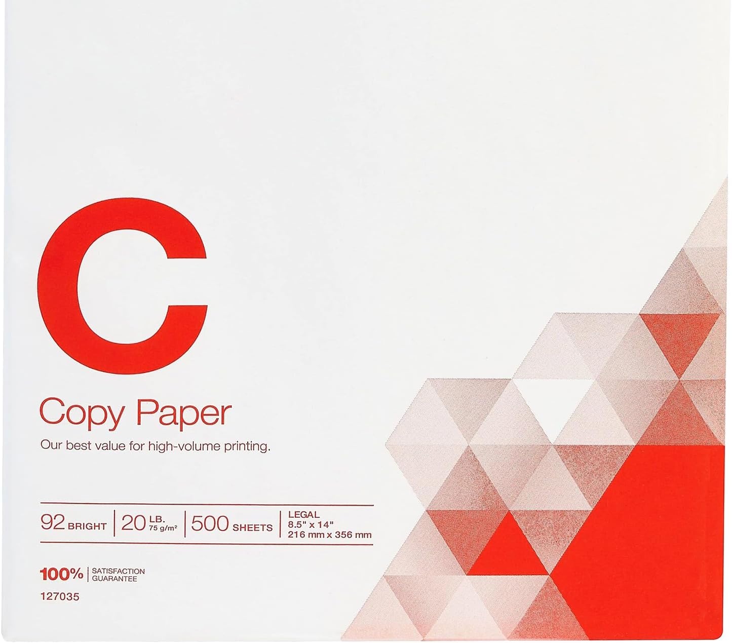 image:imageStaples Copy Paper 11 x 17 92 Brightness 20 lbs Ledger Size Paper For Office School amp Home1 Ream 500 Sheets