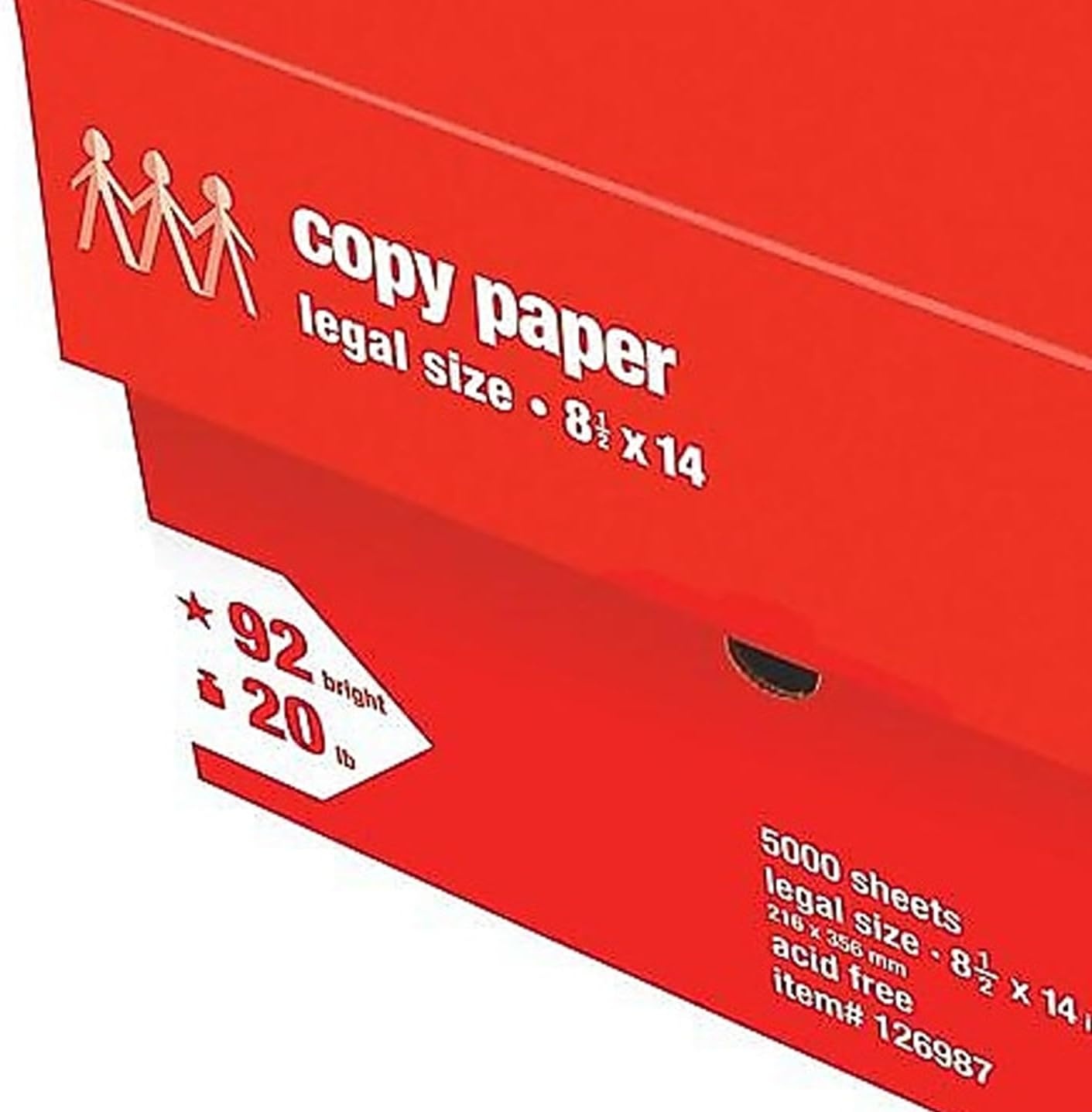 image:imageStaples Copy Paper 11 x 17 92 Brightness 20 lbs Ledger Size Paper For Office School amp Home10 Reams 5 000 Sheets