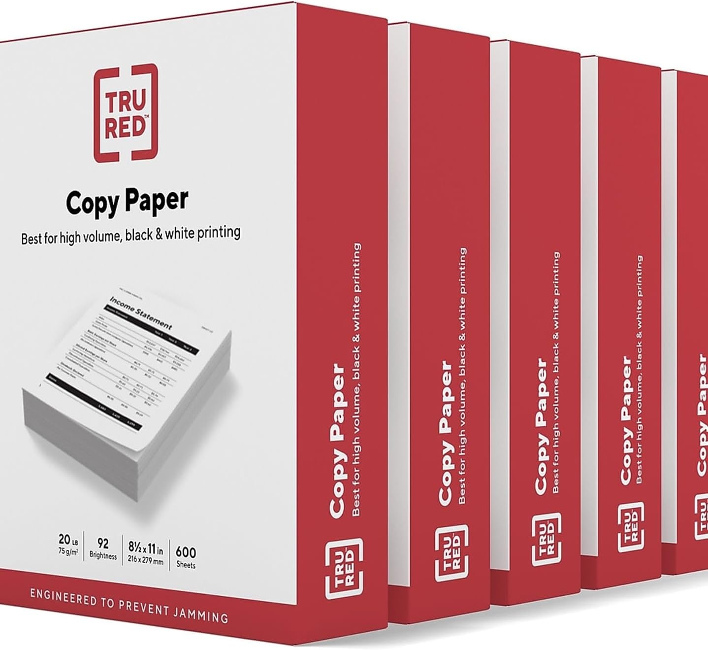 image:imageStaples Copy Paper 11 x 17 92 Brightness 20 lbs Ledger Size Paper For Office School amp Home6 Reams 3 600 Sheets