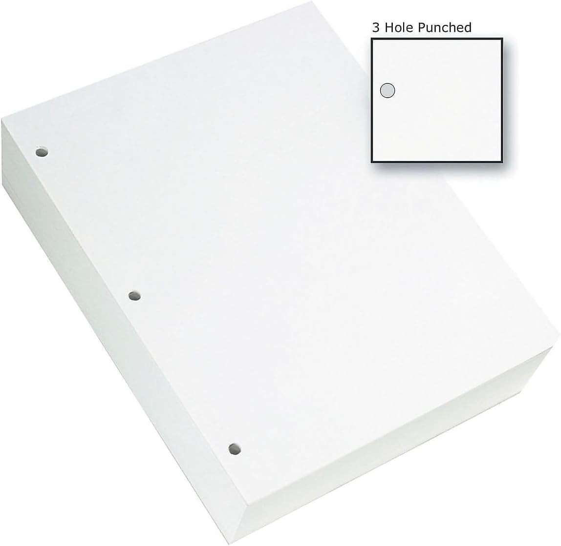 image:imageStaples Copy Paper 8 12 x 11 3 Hole Punched Case For Office School amp Home5 000 Sheets