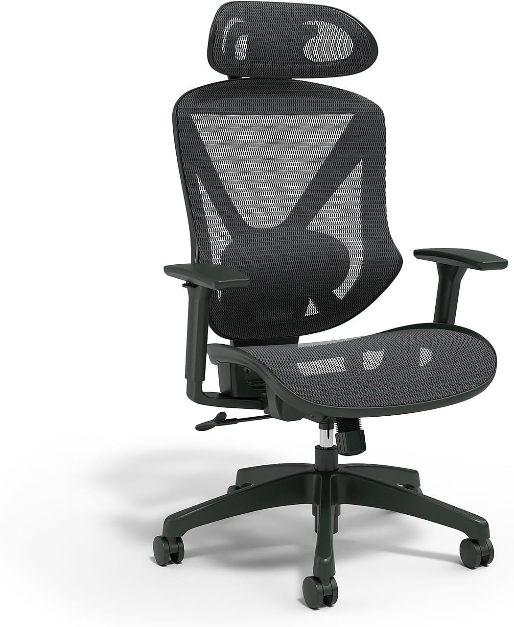image:imageStaples Dexley Ergonomic Task Chair Mesh Ergonomic Lumbar Support Adjustable Height BlackBlack