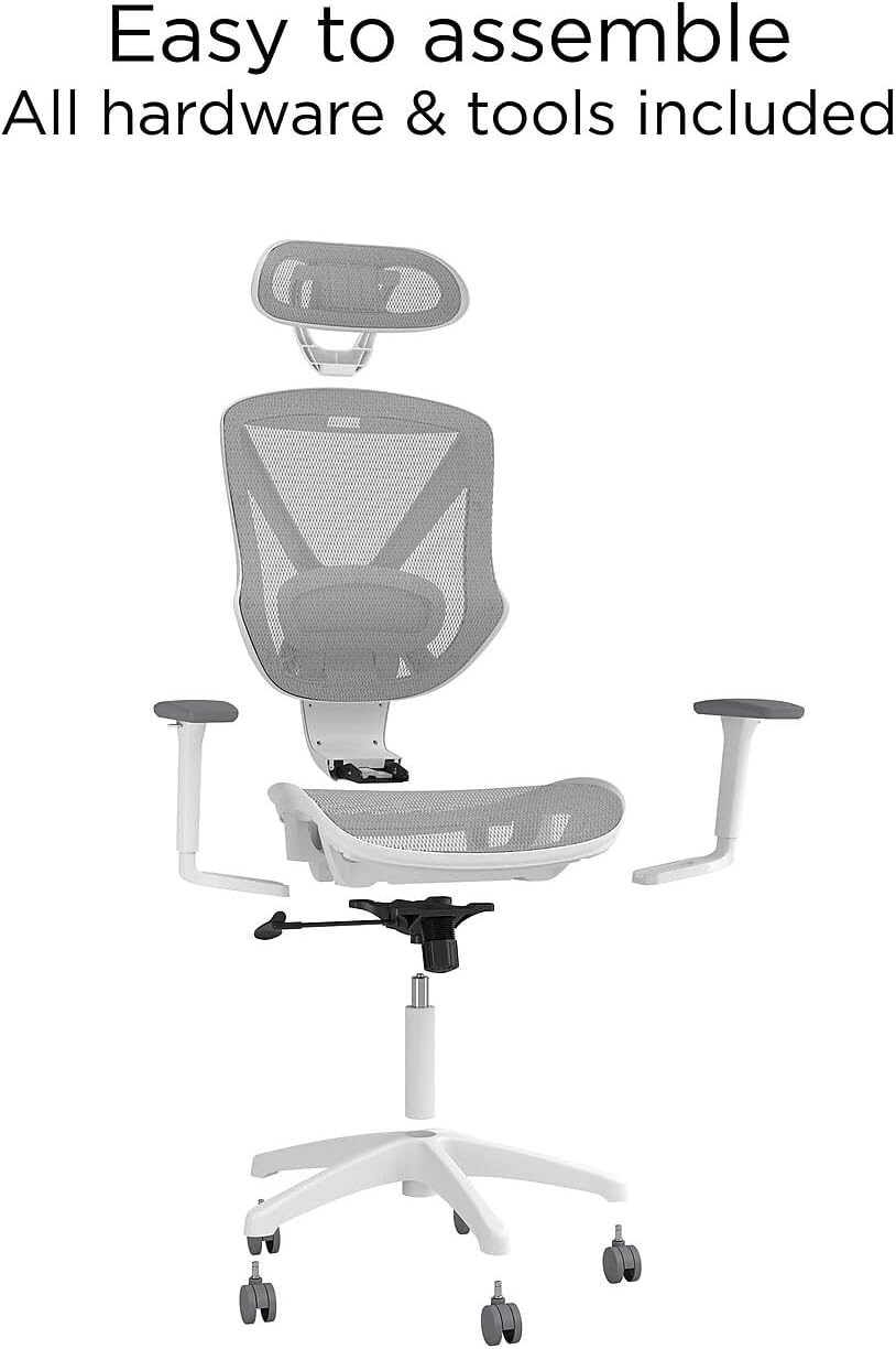 image:imageStaples Dexley Ergonomic Task Chair Mesh Ergonomic Lumbar Support Adjustable Height BlackGrey