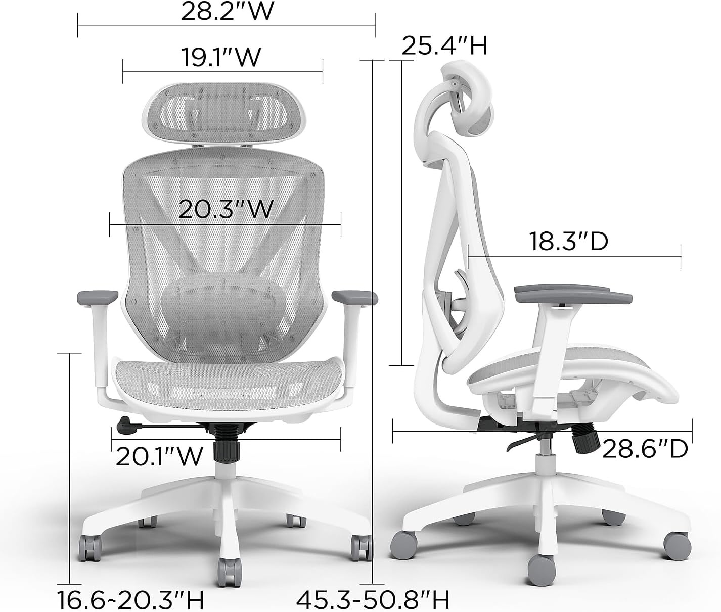 image:imageStaples Dexley Ergonomic Task Chair Mesh Ergonomic Lumbar Support Adjustable Height BlackGrey