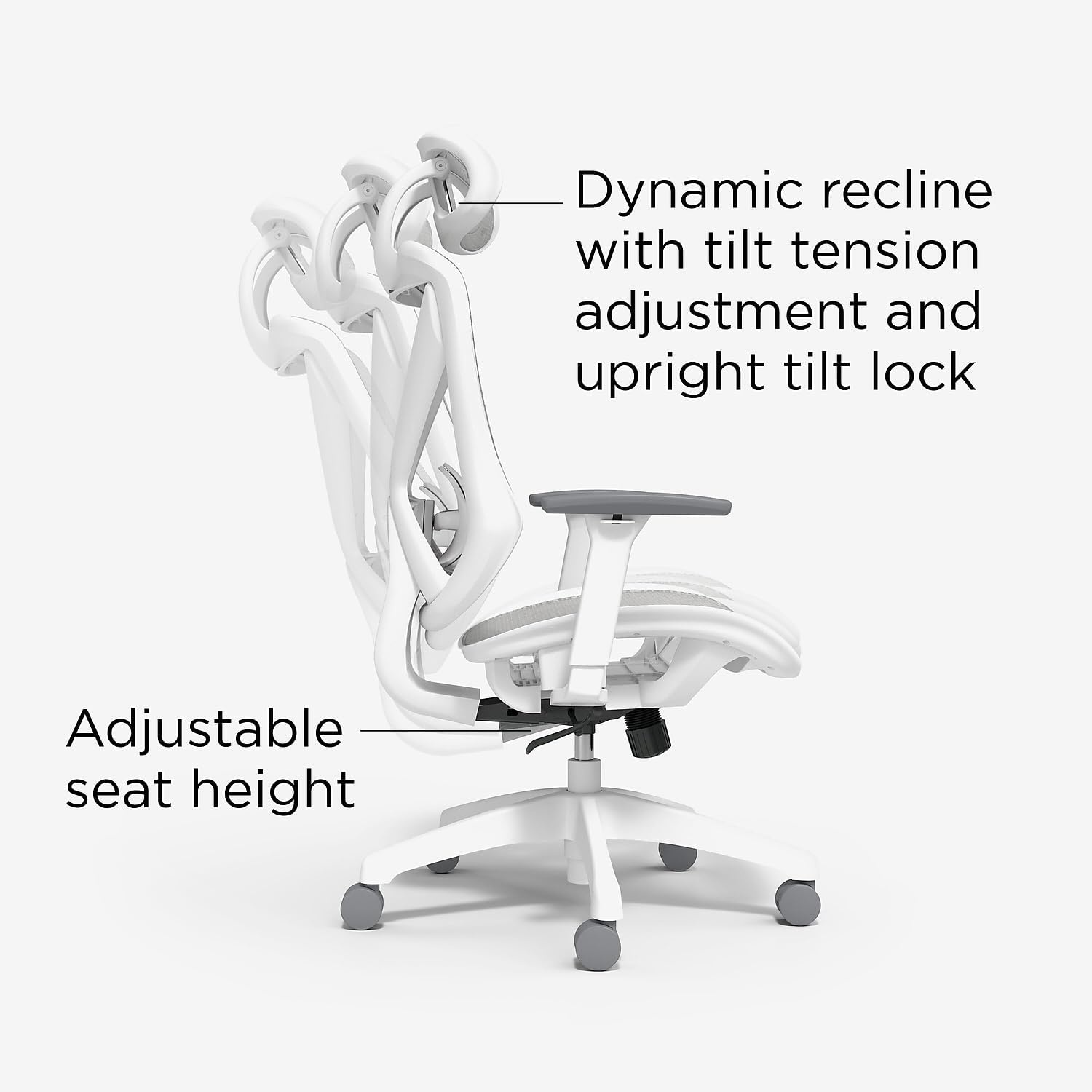 image:imageStaples Dexley Ergonomic Task Chair Mesh Ergonomic Lumbar Support Adjustable Height BlackGrey