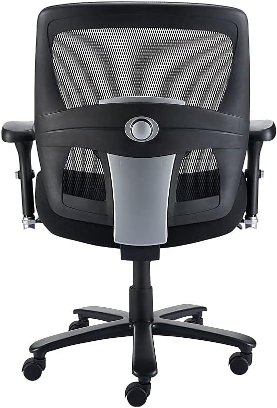 image:imageStaples Driscott Ergonomic Fabric Managers Big amp Tall Chair 400 lb Capacity Black 2Pack