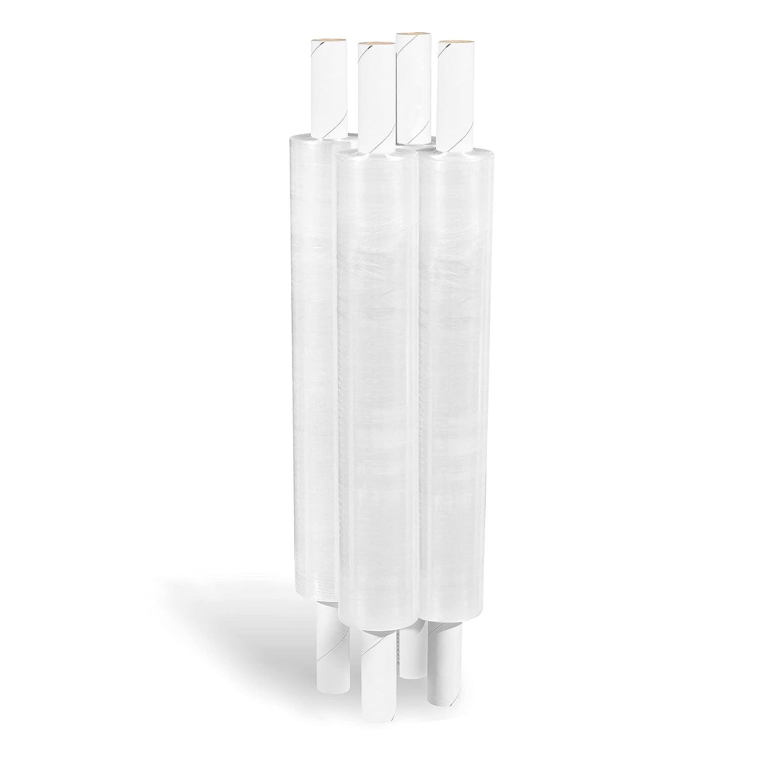 image:imageStaples Economy Stretch Wrap 20 x 1000 55 Gauge Clear Film for LightDuty Pallet Wrapping amp Bundling