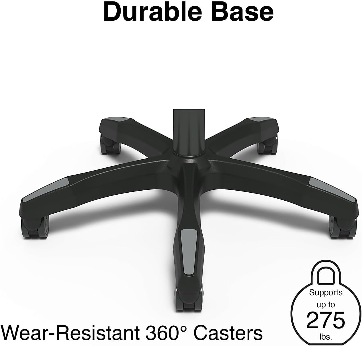 image:imageStaples Emerge Vomax Gaming Chair Ergonomic Adjustable Height Swivel Black
