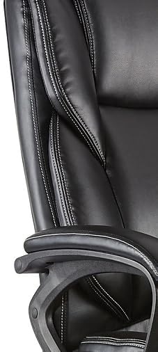image:imageStaples Kelburne Luxura Faux Leather Computer and Desk Chair Black 2Pack